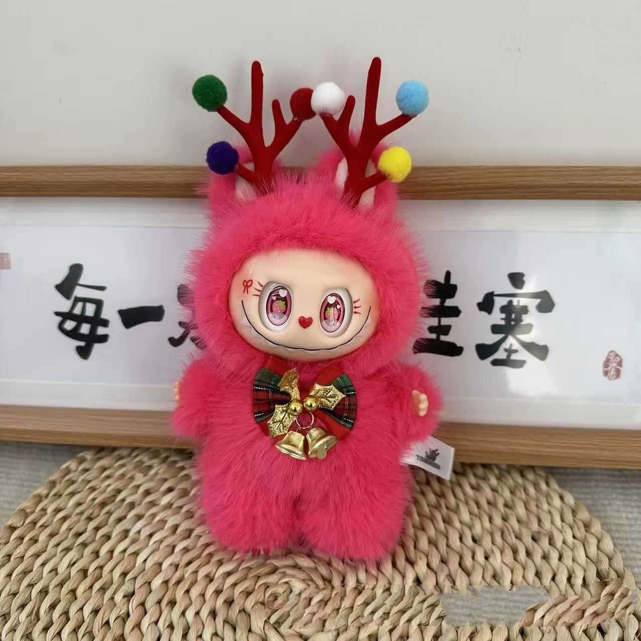 Christmas Bubu Plush Bag Charm Doll