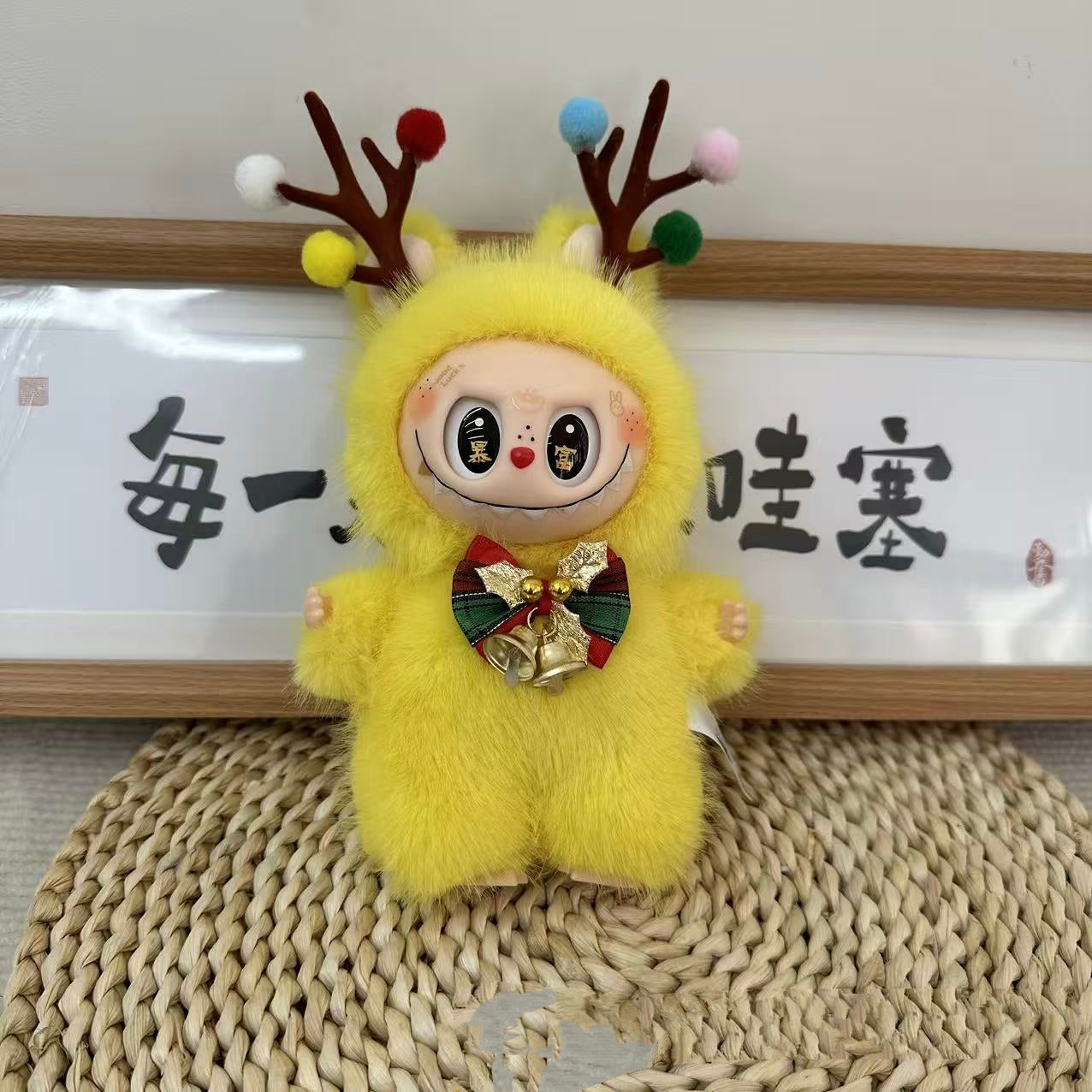 Christmas Bubu Plush Bag Charm Doll