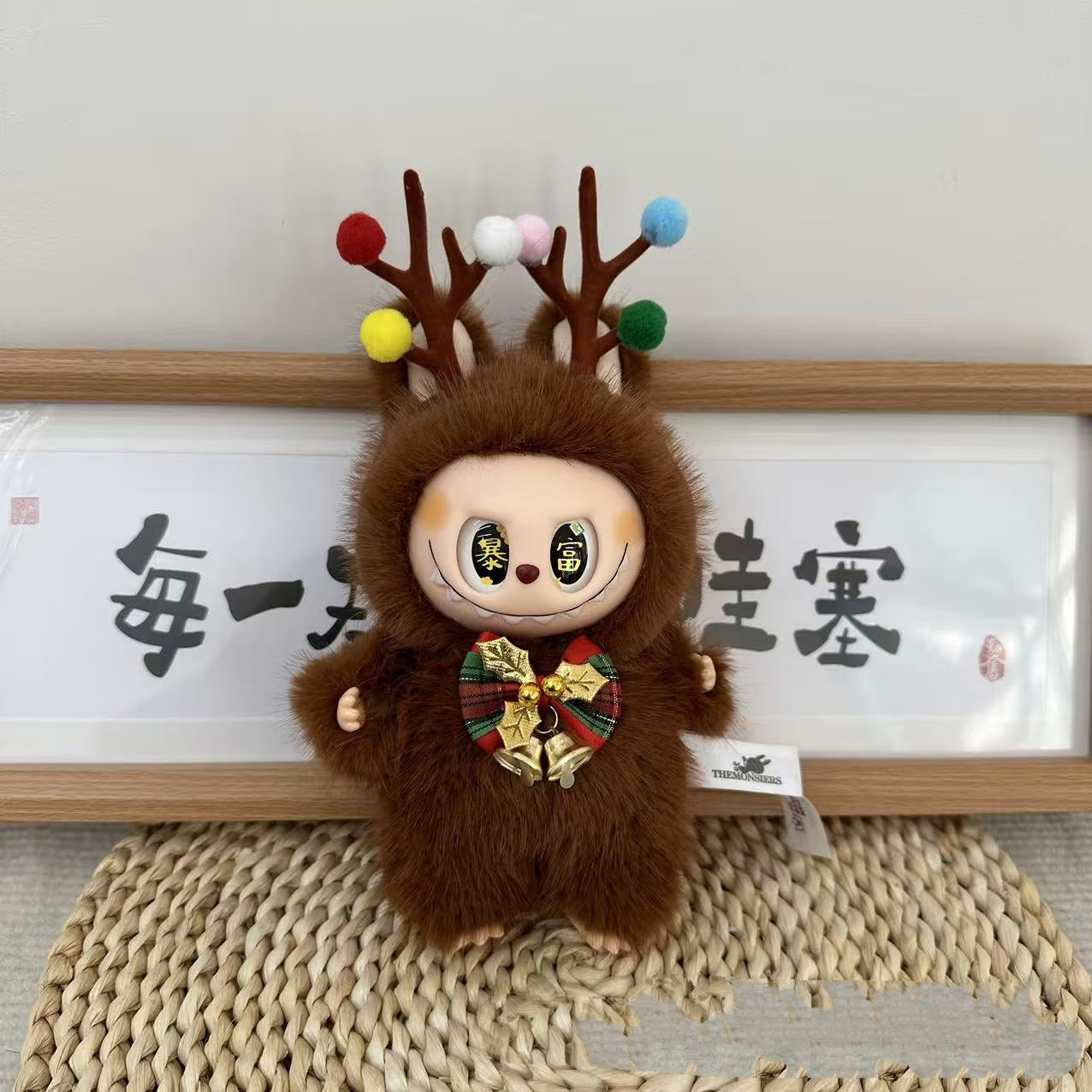 Christmas Bubu Plush Bag Charm Doll