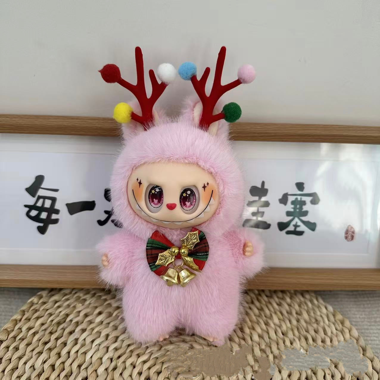 Christmas Bubu Plush Bag Charm Doll