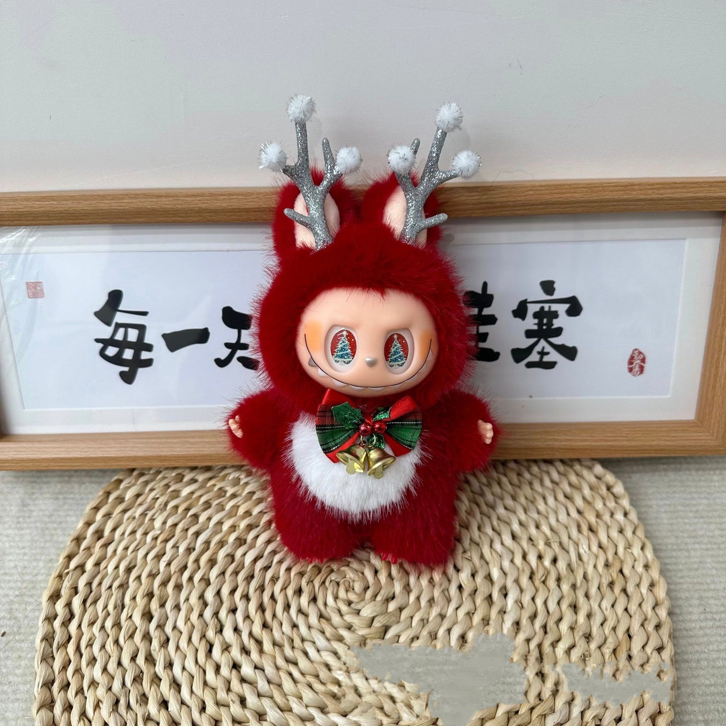 Christmas Bubu Plush Bag Charm Doll