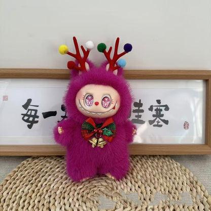 Christmas Bubu Plush Bag Charm Doll