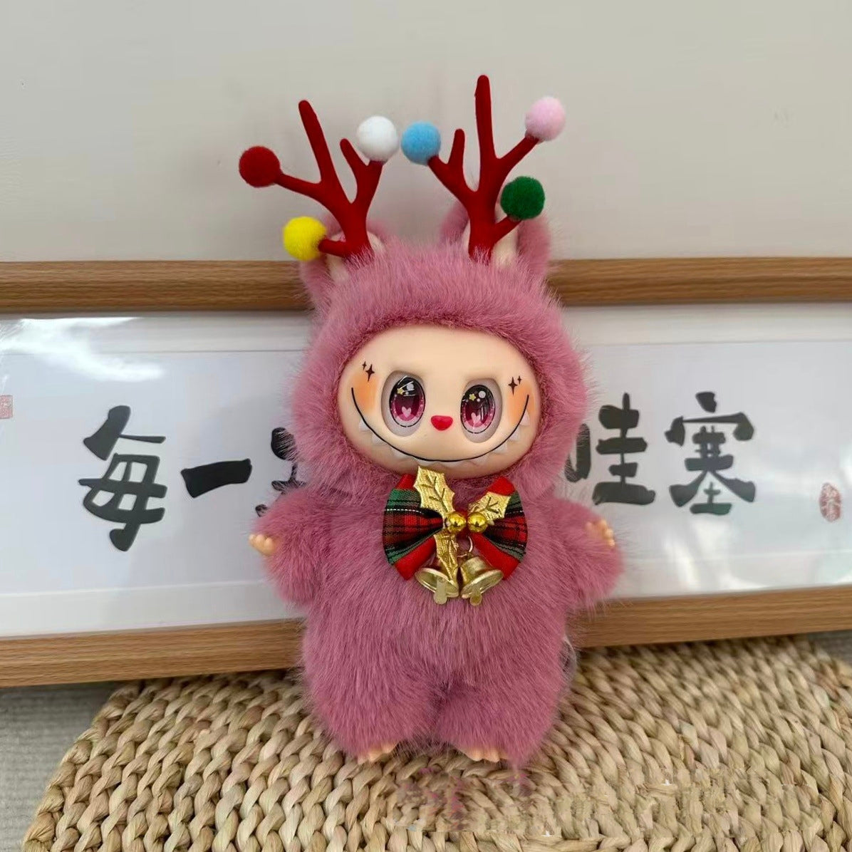 Christmas Bubu Plush Bag Charm Doll