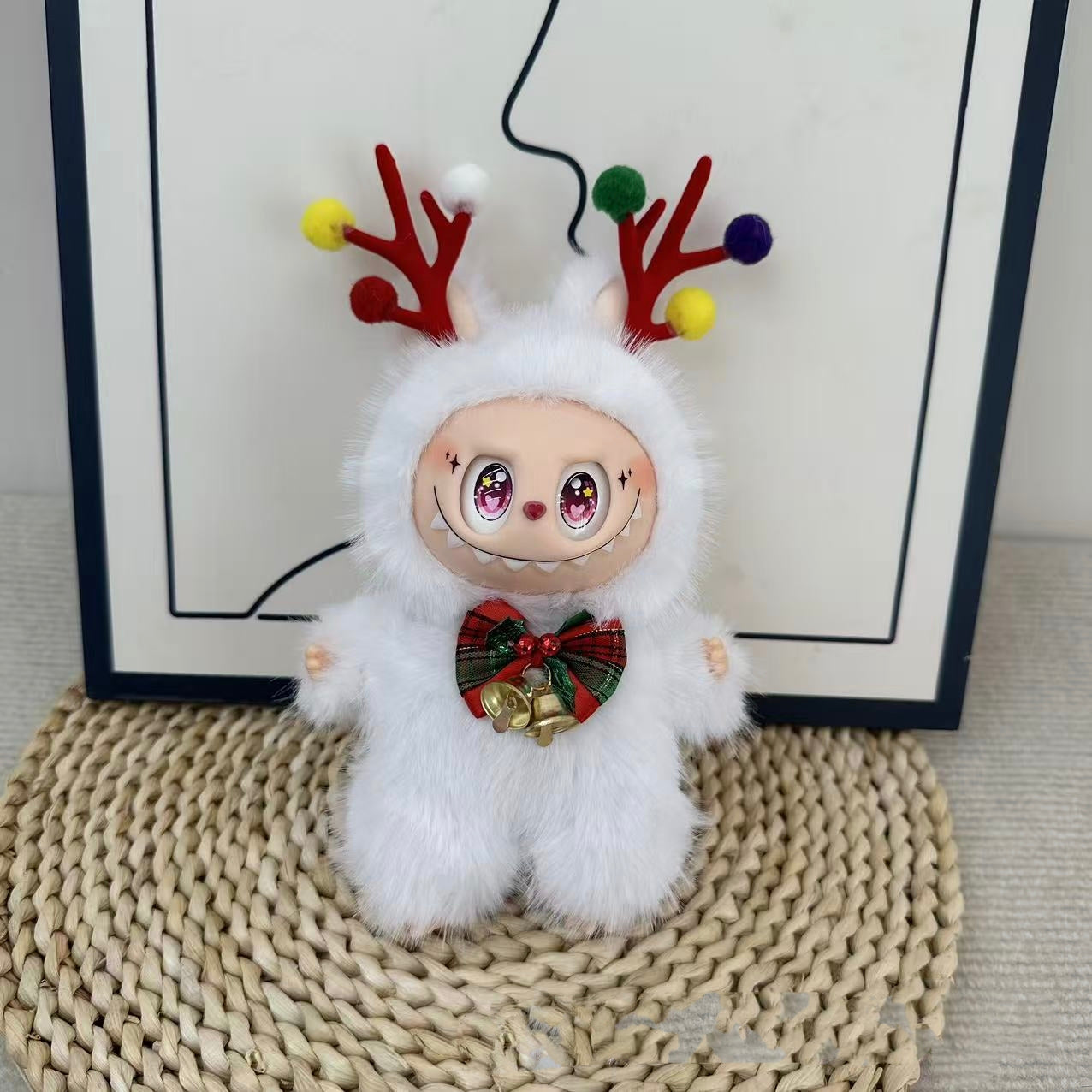 Christmas Bubu Plush Bag Charm Doll