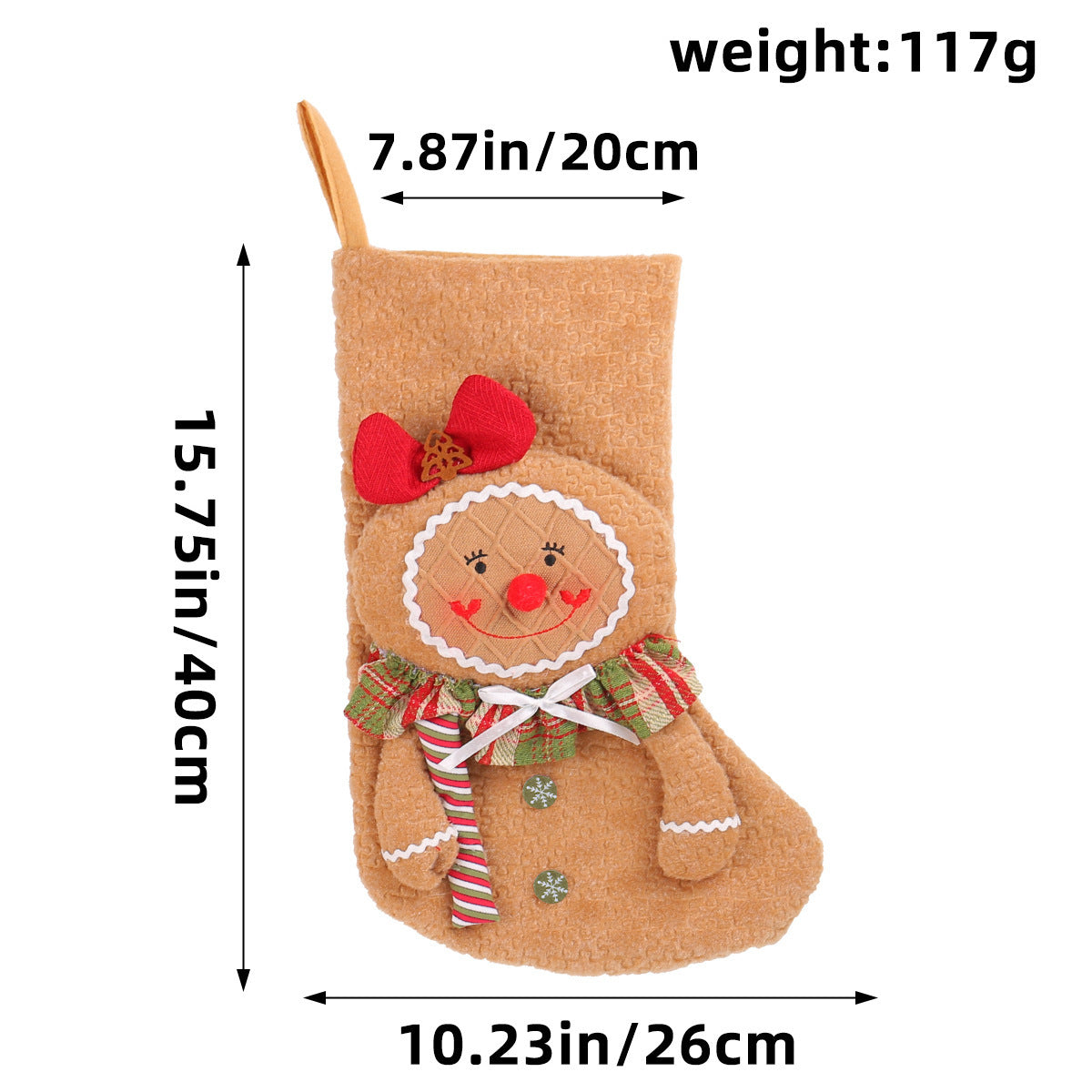 Christmas Gingerbread Man Doll Series: Ornaments & Tabletop Decor