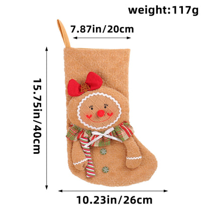 Christmas Gingerbread Man Doll Series: Ornaments & Tabletop Decor