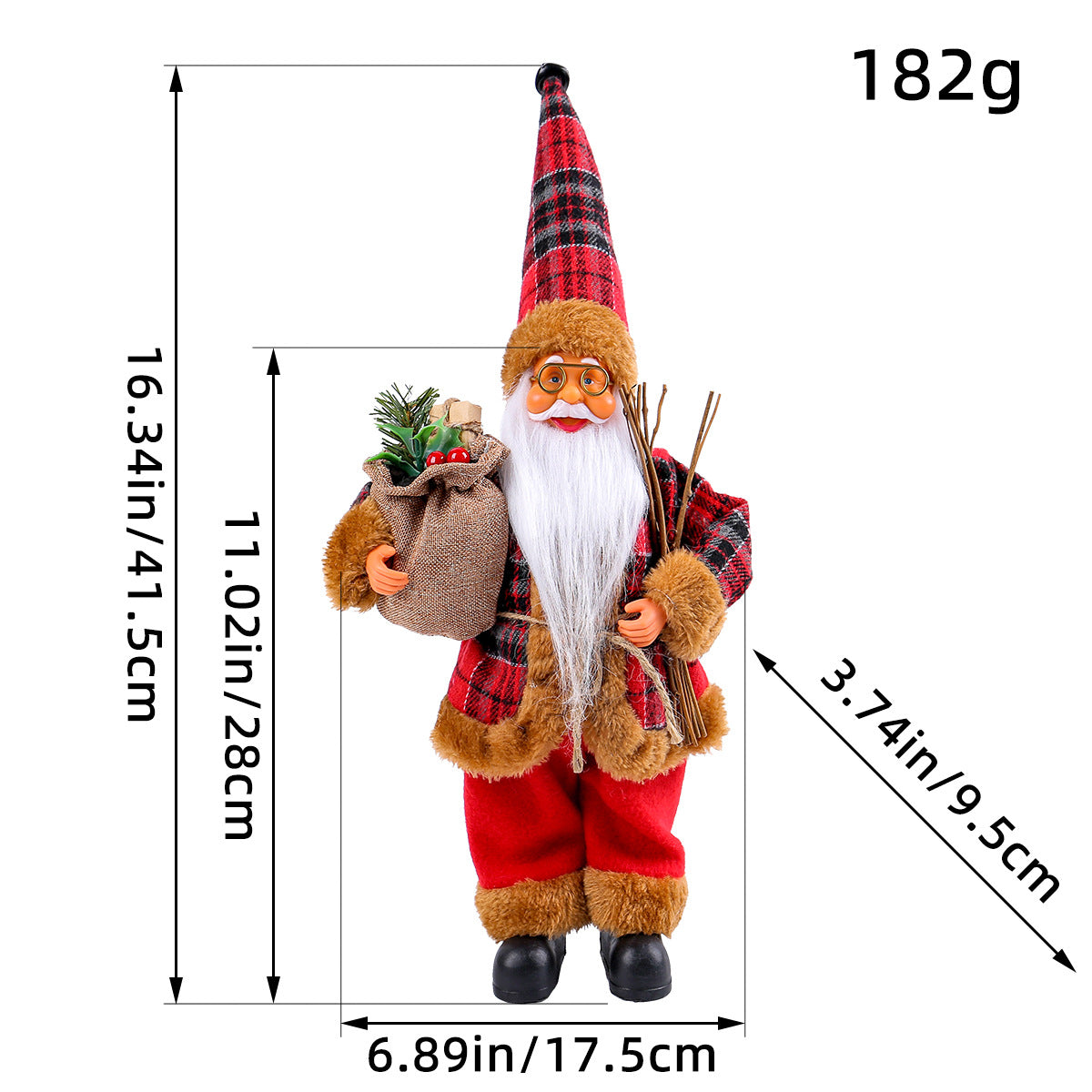 Santa Claus Doll Figurine
