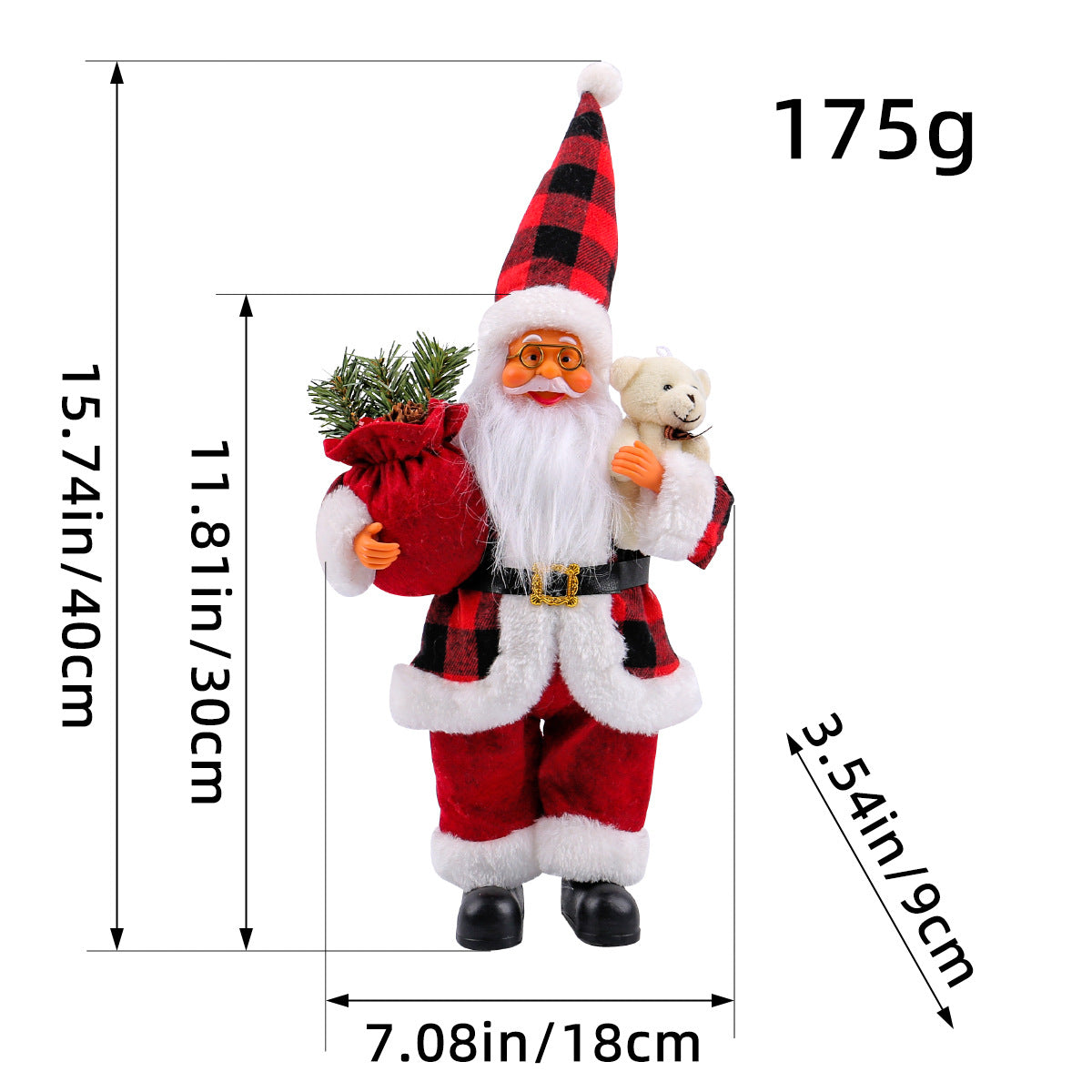 Santa Claus Doll Figurine