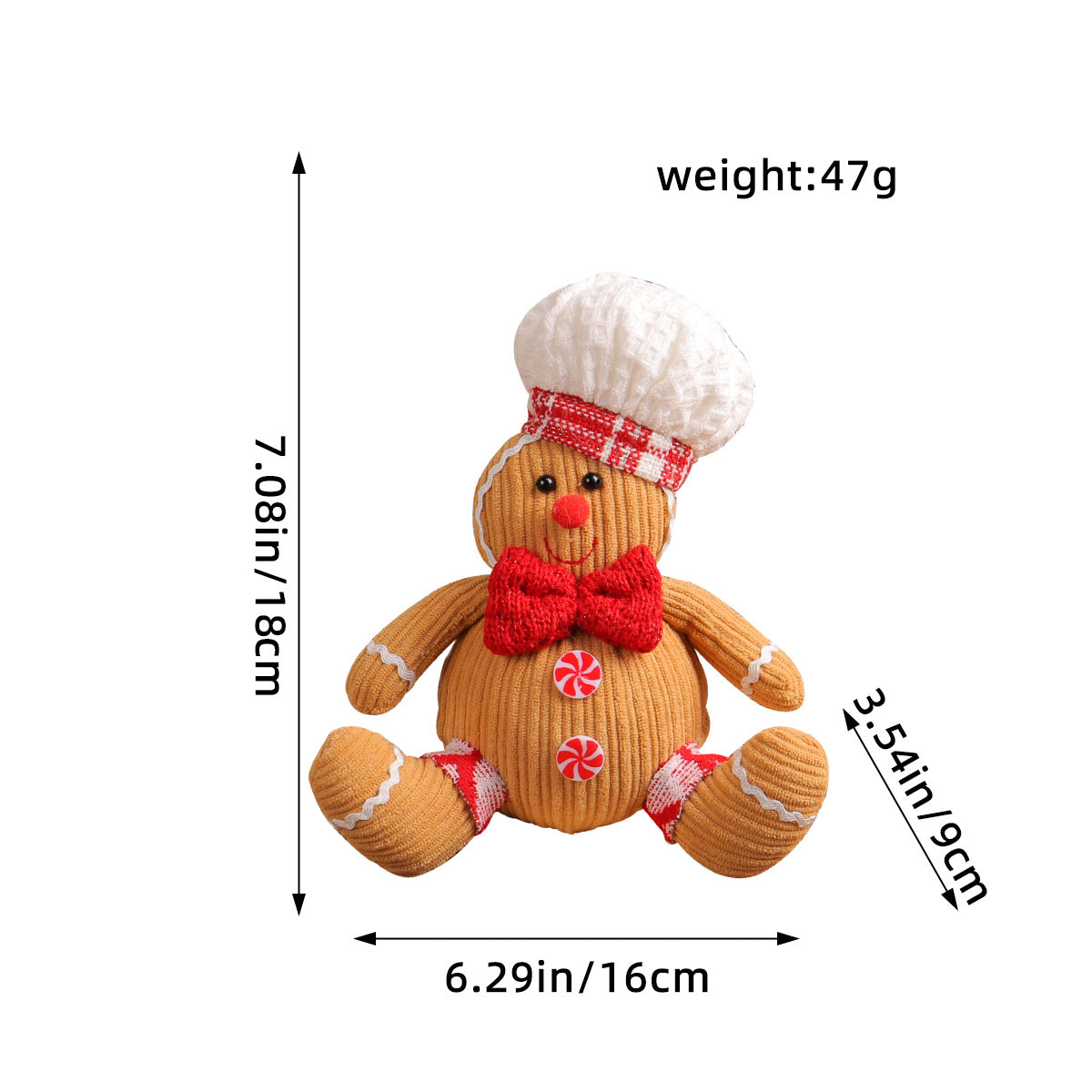 Gingerbread Man Hanging Ornament