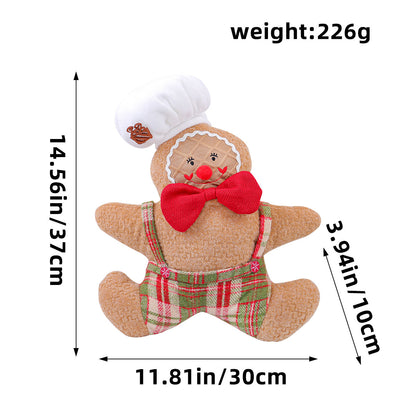 Christmas Gingerbread Man Doll Series: Ornaments & Tabletop Decor